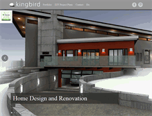 Tablet Screenshot of kingbirddesign.com